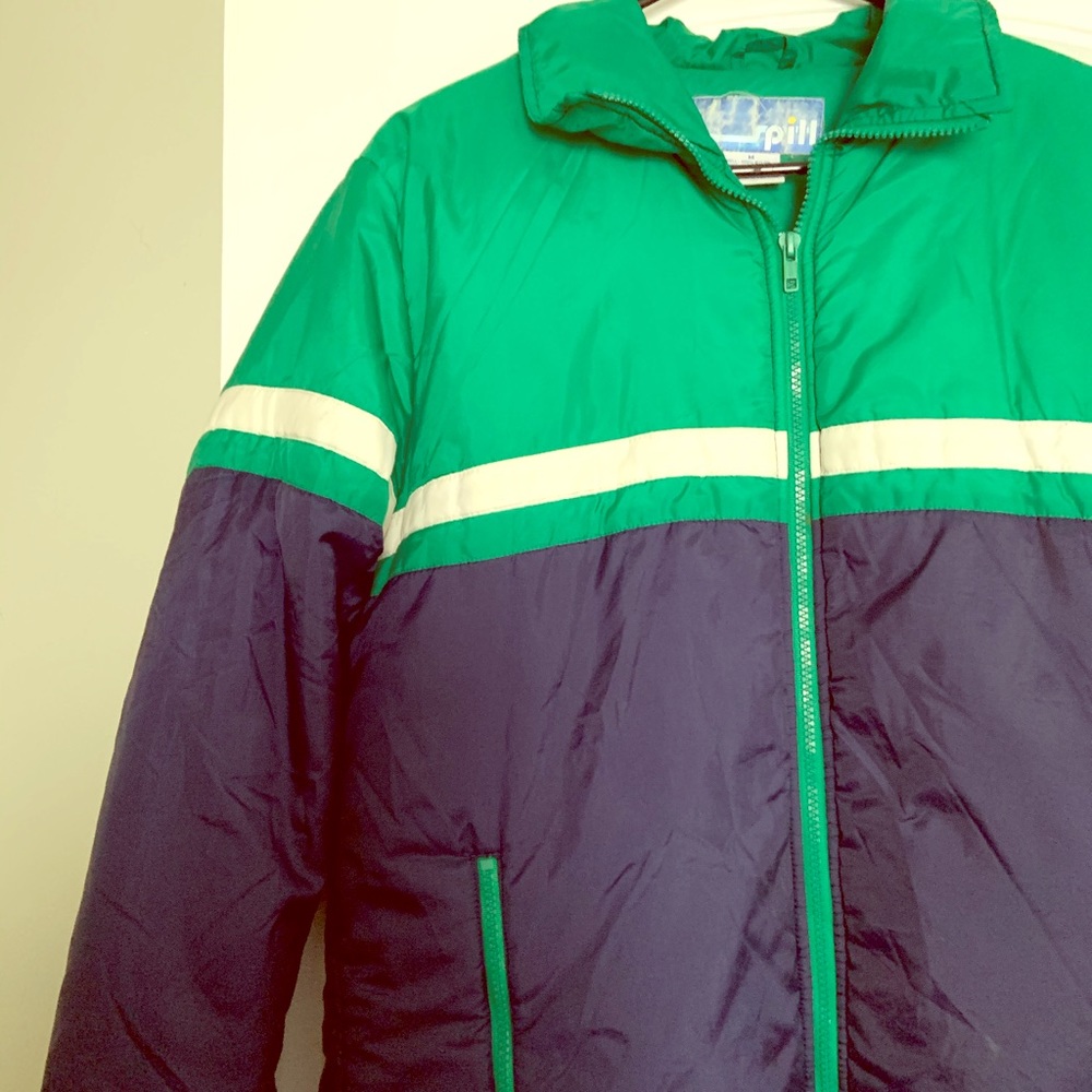 Vintage retro winter coat